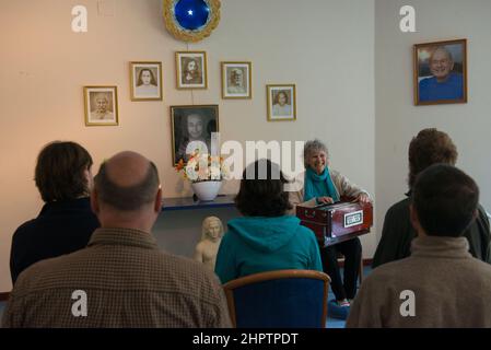 Assisi, Italia 14/05/2016: Ananda Center. Deborah Golug. © Andrea Sabbadini Foto Stock