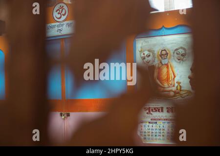 Roma, Italia 05/04/2016: Tempio Hom Hindu Mandir, Tor Pignattara. ©Andrea Sabbadini Foto Stock