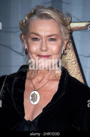 24th Febbraio, 2022. Londra, Regno Unito. Sarah Collier partecipa alla prima Outlander Season Six al Royal Festival Hall di Londra. Credit: Doug Peters/EMPICS/Alamy Live News Foto Stock