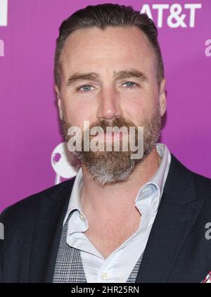 Los Angeles, Stati Uniti. 24th Feb 2022. Dustin Harnish arriva al 53rd NAACP Image Awards Nominees ricevimento che si tiene al Beverly Hilton di Beverly Hills, CA Giovedì 24 Febbraio 2022. (Foto di Sthanlee B. Mirador/Sipa USA) Credit: Sipa USA/Alamy Live News Foto Stock