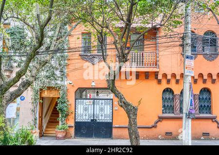 Colonia Condesa, Messico Foto Stock