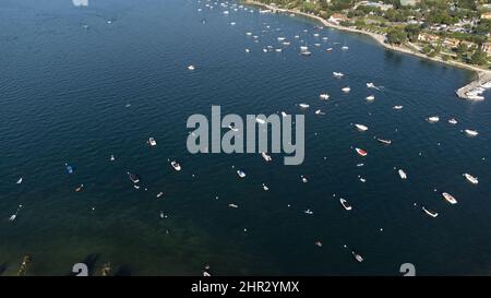 Fuco girato dal Lago di Garda Foto Stock