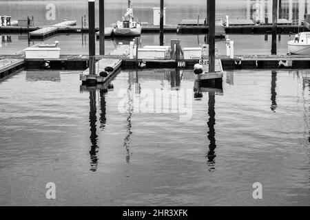 Viste panoramiche da nord di Boston Foto Stock