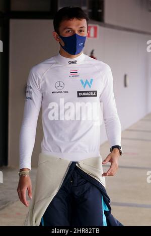 25th febbraio 2022 ; circuito Barcelona Catalunya, Barcellona, Spagna: Formula 1 , test pre-stagione; Alexander Albon (THA) Williams Racing Foto Stock