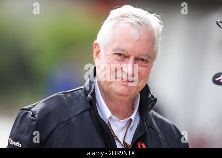 Barcellona, Spagna. 25th Feb 2022. SYMONDS Pat - Chief Technical Officer del F1, ritratto, durante la sessione pre-stagione in pista prima del Campionato Mondiale di Formula uno FIA 2022, sul circuito di Barcellona-Catalunya, dal 23 al 25 febbraio 2022 a Montmelo, vicino Barcellona, Spagna - Foto Florent Gooden / DPPI Credit: DPPI Media/Alamy Live News Foto Stock
