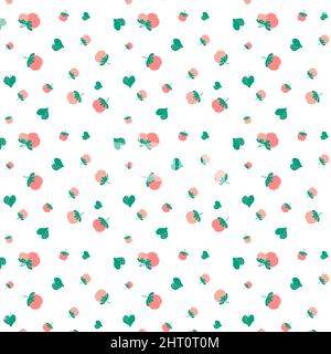 Felice Pasqua senza cuciture pattern. Design alla moda pasquale con tratti disegnati a mano e fiori in colori pastello. Modelli con fiori . Vettore Illustrazione Vettoriale