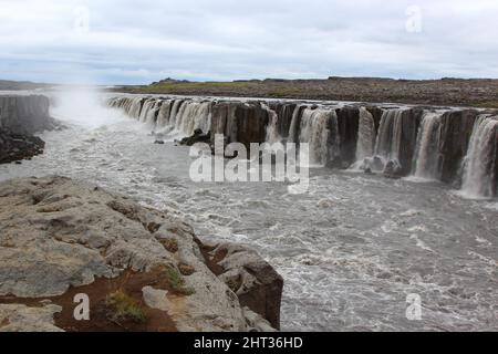 Isola - Selfoss-Wasserfall / Iceand - Selfoss Waterfall / Foto Stock