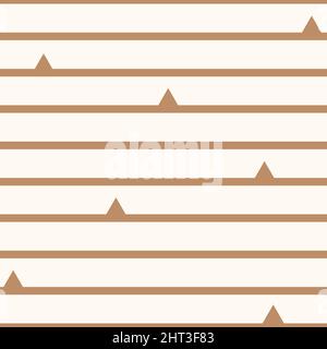 Ripetizioni geometriche minimalistiche senza giunture a righe Illustrazione Vettoriale