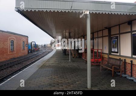 Ferrovia a vapore Bo'ness Scozia Foto Stock