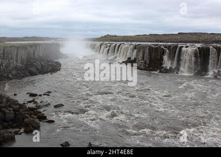 Isola - Selfoss-Wasserfall / Iceand - Selfoss Waterfall / Foto Stock