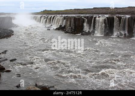 Isola - Selfoss-Wasserfall / Iceand - Selfoss Waterfall / Foto Stock