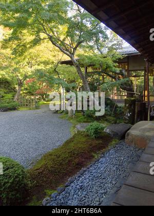 Kodaiji Jugyuan 高台寺 十牛庵. Ristorante tradizionale a Kyoto Foto Stock