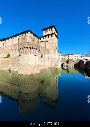 Italia Emilia Romagna Fontanellato. Rocca Sanvitale o Castello di Sanvitale Foto Stock