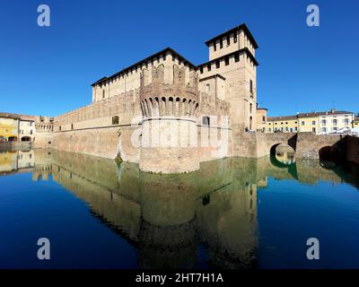 Italia Emilia Romagna Fontanellato. Rocca Sanvitale o Castello di Sanvitale Foto Stock