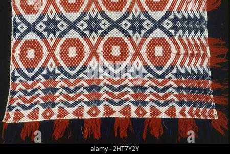 Coverlet, Stati Uniti, 1820s/30s. Foto Stock