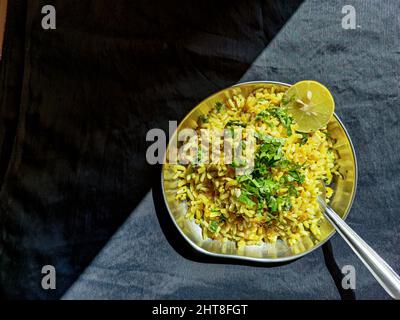 Foto di scorta della deliziosa colazione dell'India del sud sushila o susla Foto Stock