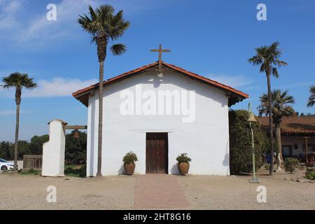 Chapel, Mission Soledad, Soledad, California Foto Stock