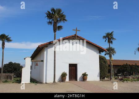 Chapel, Mission Soledad, Soledad, California Foto Stock