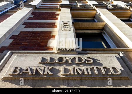 Lloyds Bank Hobson Street Cambridge Foto Stock