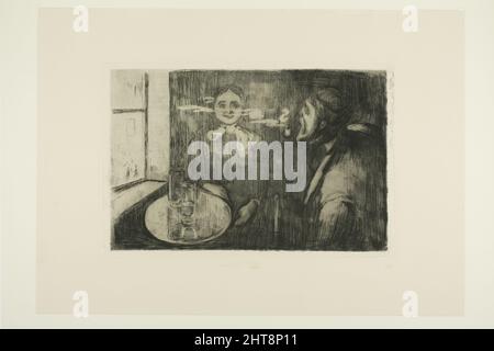 T&#xea;te &#xe0; t&#xea;te, 1894. Foto Stock