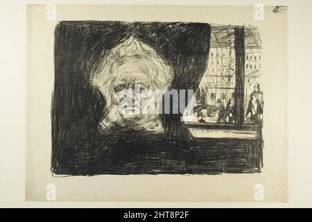 Henrik Ibsen al Grand Caf&#xe9;, 1902. Foto Stock