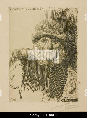 Dalecarlian Peasant (Lavards Anders), 1919. Foto Stock