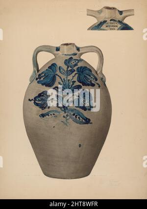 Vaso in gres, 1937. Foto Stock