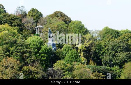 Volodymyr il Grande Monumento a Kiev, Ucraina. Foto Stock