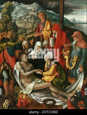 Lamentazione di Cristo (Glimm Lamentation), c. 1500. Trovato nella Collezione dell'Alte Pinakothek, Monaco di Baviera. Foto Stock