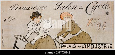 Deuxi&#xe8;me Salon du Cycle, 1894. Collezione privata. Foto Stock