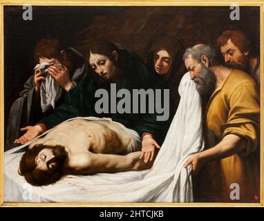 Il Lamentazione su Cristo, c.. 1610. Trovato nella Collezione del Musée Fabre, Montpellier. Foto Stock