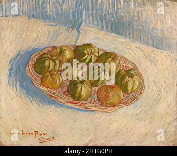 Vincent Van Gogh - cesto di mele 04 Foto Stock