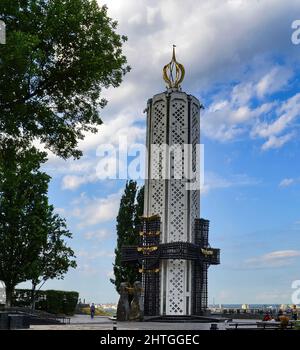 Museo dell'Holodomor-genocidio, Memoriale in commemorazione dell'Holodomor-genocidio in Ucraina (Holodomor del 1932-1933) Kiev, Kiev Foto Stock