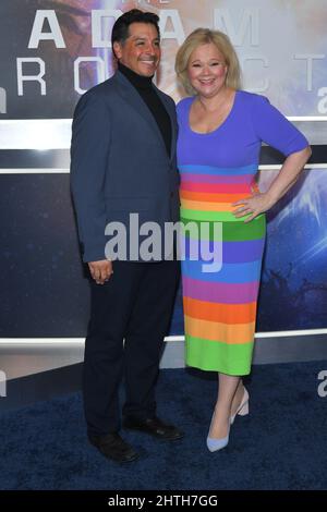 Caroline Rhea partecipa al "progetto Adam" New York Premiere il 28 febbraio 2022 a New York. Foto Stock