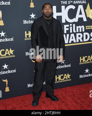 Los Angeles, Stati Uniti. 28th Feb 2022. Dixson arriva al 5th Annual HCA Film Awards tenutosi all'Avalon Hollywood di Los Angeles, CA lunedì 28 febbraio 2022. (Foto di Sthanlee B. Mirador/Sipa USA) Credit: Sipa USA/Alamy Live News Foto Stock