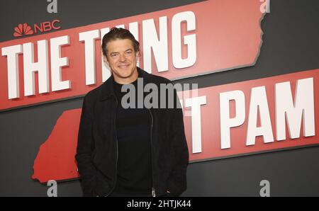 Beverly Hills, CA. 28th Feb 2022. Jason Blum all'evento di stampa "The Thing About Pam" della NBC presso il Maybourne Beverly Hills il 28 febbraio 2022 a Beverly Hills, California. Credit: Faye Sadou/Media Punch/Alamy Live News Foto Stock