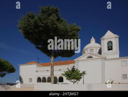 Hauptkirche, Igreja Matriz, von Castro Marim, Algarve, Portogallo Foto Stock