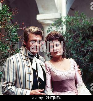 Der Wildschütz, Fernsehfilm nach der Oper von Albert Lortzing, Deutschland 1973, Regie: Axel Corti, Darsteller: Hermann Prey, Charlotte Gottwald Foto Stock