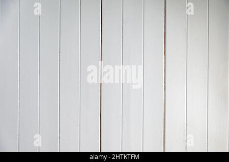 Pareti dipinte di legno duro bianco e sfondo Foto Stock