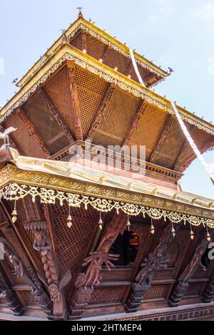 Milano, Italia - 8 settembre 2015: Nel Padiglione Nepalese durante l'Expo Milano 2015. Foto Stock