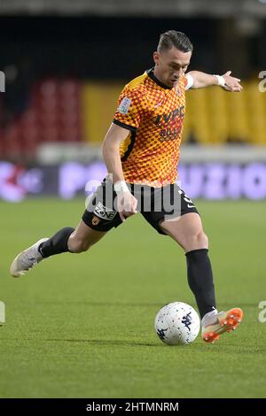 Benevento, Italia. 01st Mar 2022. Letizia (Benevento) durante Benevento Calcio vs US Cremonese, partita di calcio italiana Serie B a Benevento, Italia, Marzo 01 2022 Credit: Agenzia fotografica indipendente/Alamy Live News Foto Stock