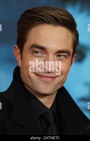 Robert Pattinson agli arrivi per IL BATMAN Premiere, Josie Robertson Plaza al Lincoln Center, New York, NY 1 marzo 2022. Foto di: Kristin Callahan/Everett Collection Foto Stock