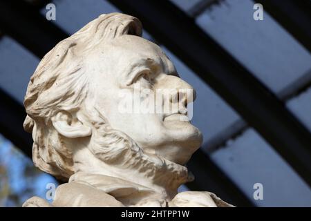 Richard Wagner-Denkmal, Berlino (nur fuer redaktionelle Verwendung. Keine Werbung. Referenzdatenbank: http://www.360-berlin.de. © Jens Knappe. Bildque Foto Stock
