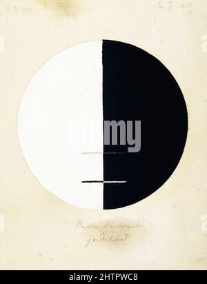 HILMA af Klint - il punto di vista del Buddha nella vita terrena 3 - 1920 Foto Stock