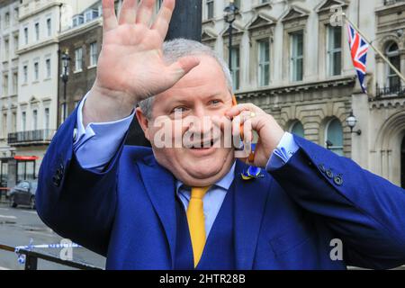 Westminster, Londra, Regno Unito. 02nd Mar 2022. Ian Blackford, MP, leader del Partito Nazionale Scozzese nella Camera dei Comuni credito: Imagplotter/Alamy Live News Foto Stock