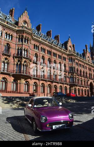 St Pancras International Railway Station, Londra, Inghilterra, Regno Unito Foto Stock