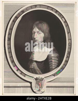 Arte ispirata da Charles V, duc de Lorraine, 1660, incisione; primo stato di due (Petitjean & Wickert), foglio: 12 9/16 x 9 3/4 poll. (31,9 x 24,7 cm), Prints, Robert Nanteuil (francese, Reims 1623–1678 Parigi, opere classiche modernizzate da Artotop con un tuffo di modernità. Forme, colore e valore, impatto visivo accattivante sulle emozioni artistiche attraverso la libertà delle opere d'arte in modo contemporaneo. Un messaggio senza tempo che persegue una nuova direzione selvaggiamente creativa. Artisti che si rivolgono al supporto digitale e creano l'NFT Artotop Foto Stock