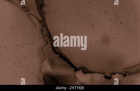 Astratto Chocolate Texture. Crema marrone Foto Stock