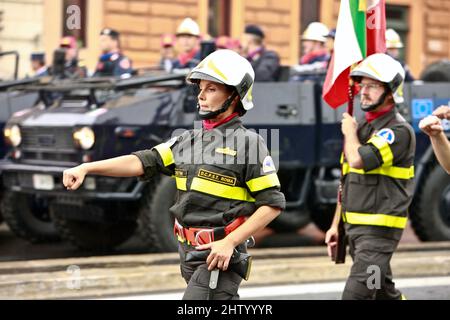 Festa della Repubblica, Roma, lazio, Italy Foto Stock