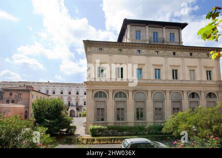 Villa Farnesina, Accademia Nazionale dei Lincei Via della Lungara street, Roma, Italia Foto Stock